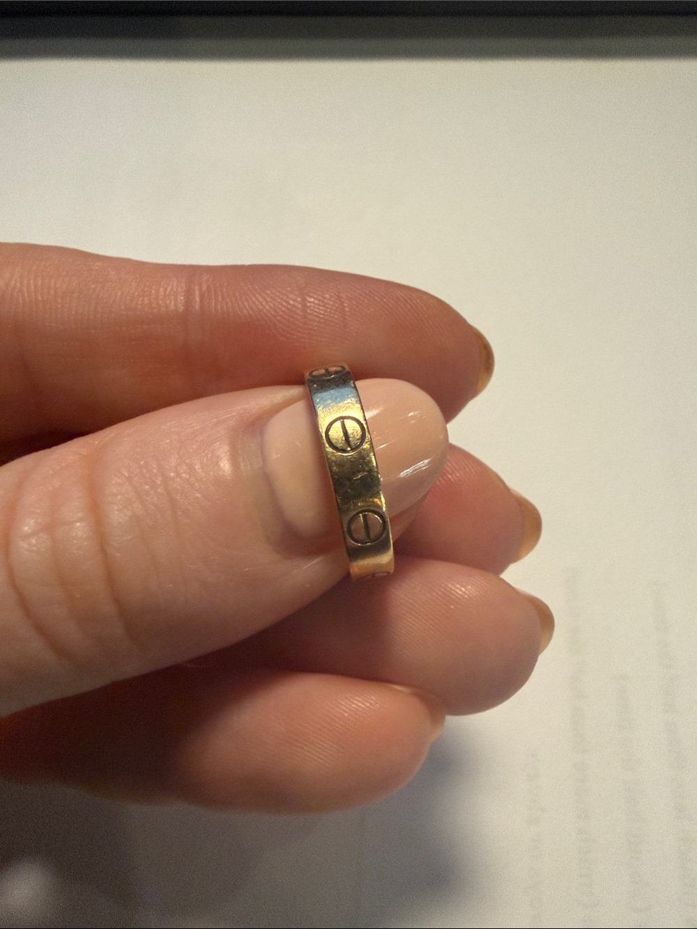 Cartier Small Love Ring - Picture 3 of 5